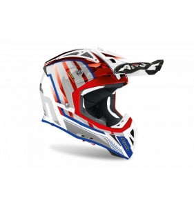Aviator 2.3 Glow Helm Rot Chrom: Größe - XL