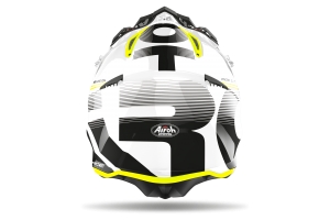 Aviator Ace Nemesi helm wit glanzend: Maat - XL