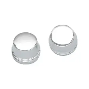 Axle Caps - Chrome, Silver - 03090217
