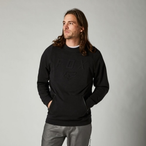 BACKLASH DWR CREW FLEECE [BLK]: Taglia - XL