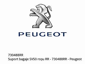 Bagażnik SV50 czerwony RR - 730488RR - Peugeot
