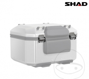 Bagageiro de caixa (topcase) - 48 litros - alumínio - Modelo Shad Terra TR48 - JM