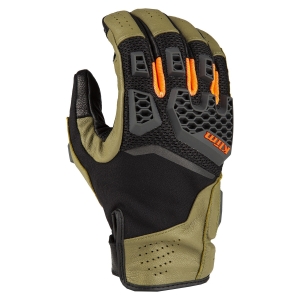 Baja S4 Glove Sage - Strike Orange: Mărime - S