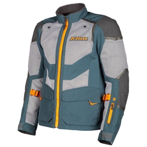 Baja S4 Jacket Petrol - Strike Orange: Mărime - XL