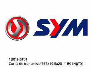 Banda de transmisión 757x19.5x28 - 1B01H6T01 - SYM