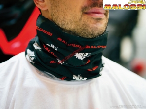 Bandana multifuncional (preta) - Malossi