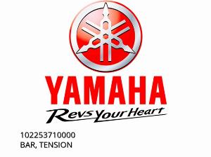 BAR, TENSION - 102253710000 - Yamaha