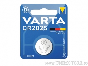 Batería CR2025 de litio 3V 170mAh en blister - Varta