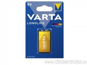 Batería E-Block 6LP3146 Alkaline Longlife 9V blister - Varta