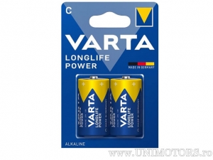 Batteria C Longlife Power 1.5V blister set 2 pezzi - Varta