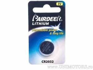 Batterie CR2032 au lithium 3V 230mAh blister - Pairdeer