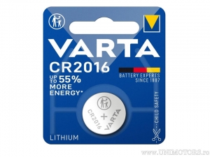 Batterie de télécommande CR2016 3V 90mAh blister - Varta