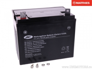 Batterie standard sans entretien G320L 12V 18Ah - JM