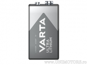 Batterij E-Block 6122DP Ultra Lithium 9V blister - Varta