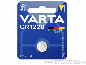 Battery CR1220 Lithium 3V 35mAh blister - Varta