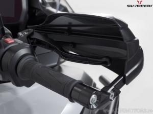 BBSTORM Handguard Set - color: black - Tiger 1200 GT Explo/Rally Explo ('22-) - SW-Motech