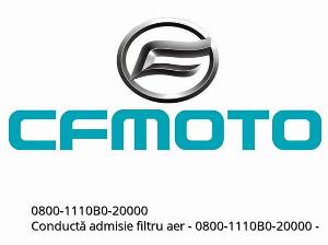 Beömlőcső, légszűrő - 0800-1110B0-20000 - CFMOTO