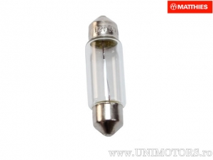 Bec C5W SV8.5-8 JMP Naos 12V 5W L: 41mm set 10buc - JM