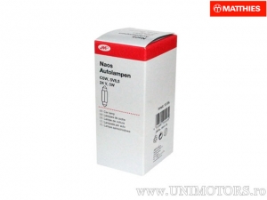 Bec C5W SV8.5-8 JMP Naos 24V 5W L: 36mm Satz 10 Stück - JM