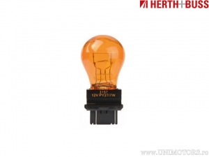 Bec cu soclu PY27/7W W2.5X16Q portocaliu  12V 27/7W - Herth+Buss