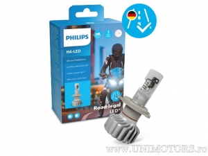Bec H4 P43t PRO 6000 HL 12V 18W MOTOROS JOGVÁL LED - Philips