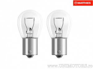 Bec P21W BA15S JMP Naos 12V 21W blister (set 2 bucati) - JM