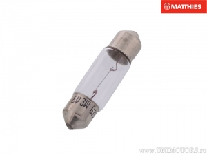 Bec SV7-8 6V 3W L: 28mm set 10buc - JM