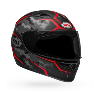 BELL - Casco QUALIFIER STEALTH, nero/rosso [M]