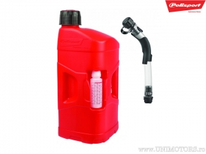 Benzinekan 20L snelle voeding rood - Polisport