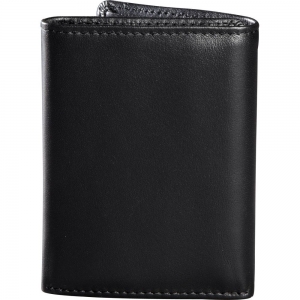 Billetera de cuero Trifold: Tamaño - Sin tamaño