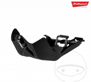 Black Plastic Motor Skid Plate - Polisport - Beta RR 350 EFI Enduro ('20) / Beta RR 350 EFI Racing ('20) - JM
