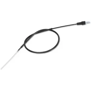 Black Vinyl Throttle Cable - Black, Flat - 06501192
