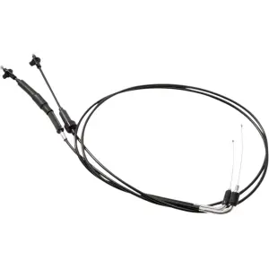 Black Vinyl Throttle Cable - Black - Standard - 06501755