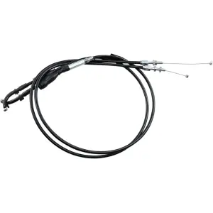 Black Vinyl Throttle Cable - Black - Standard - MP040196