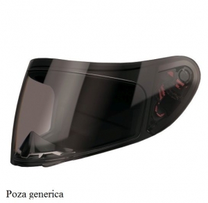 Black visor for MT KRE Snake Carbon full-face helmet - KRE SV - pinlock ready (MT-V-09 type)