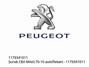 Blechschraube CBX M4x0,70-10 - 1179341011 - Peugeot