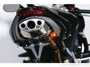 Blinker + Bremse + Positions-LED Micro 1000 DF DARK mit rauchgrauem Glas Länge 70mm - Kellermann
