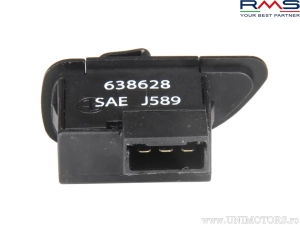 Blinker-Knopf - Aprilia / Derbi / Gilera / Piaggio 50-100-125-150-180-200-250-400-500cc - RMS