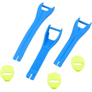 Blitz XP MX Stiefelriemen - Blau - Jugend - 34300877