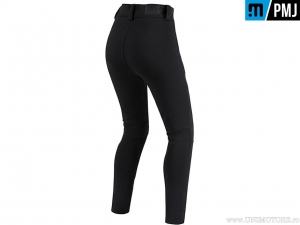Blugi femei moto / casual PMJ Jeans Spring Black (negru) - PM Jeans