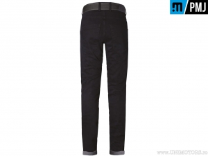 Blugi moto / casual PMJ Jeans Legn18 Legend Caferacer Black (negru) - PM Jeans