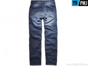 Blugi moto / casual PMJ Jeans RID14 Rider Denim (albastru) - PM Jeans