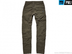 Blugi moto / casual PMJ Jeans SAN16 Santiago Brown (maro) - PM Jeans