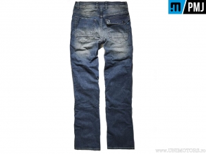 Blugi moto / casual PMJ Jeans Vegm13 Vegas Denim (albastru inchis) - PM Jeans