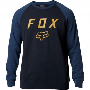 Bluza casual FOX LEGACY CREW FLEECE: Mărime - XL
