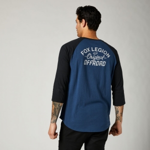 Bluza casual Original Speed maneca 3/4 Raglan [Albastru inchis]: Mărime - M