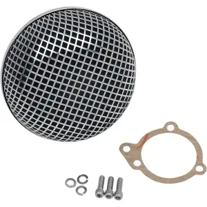"Bob" Retro-Style Air Cleaner Kit - Chrome - 10100192