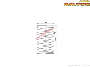 Bogenvariator (65x106x4,5mm / 6,2K) - Peugeot Elyseo 125 H2O 4T E1 ('99-'02) / Elyseo 150 H2O 4T E1 ('01) - Malossi