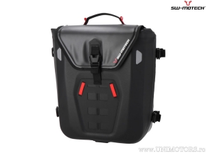 Bolsa lateral SysBag WP (impermeable) M - material: EVA - TPU / 17-23L / negro - SW-Motech