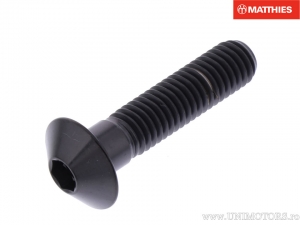 Bolt cap bomb M8 x 1.25 x 35 mm black titanium - JM
